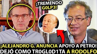 INCREÍBLE ALEJANDRO G SE UNE A PETRO DEJA A RODOLFO COMO TROGL0D1TA Y EN PAÑALES TREMENDO G0LP3 [upl. by Sisco]