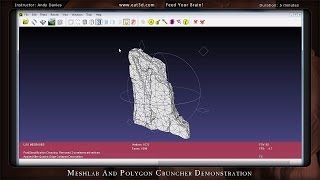 Meshlab and Polygon Cruncher [upl. by Derian]