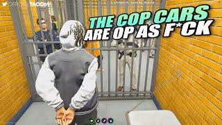 Taco On The Problem With The Cop Cars Cuffs amp Tasers In This Server  Prodigy RP  GTA  CG [upl. by Ayitahs]