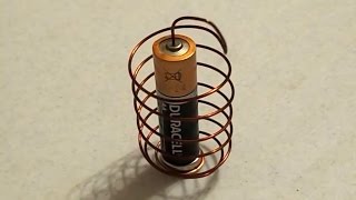 DIY How To Make a Simple Homopolar Motor [upl. by Fazeli]