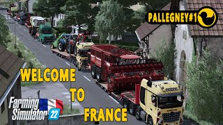 OUR EQUIPMENT HAS ARRIVEDPALLEGNEY1TIMELAPSEFARMING SIMULATOR 22GAMEPLAYNO COMENTARYFS22 [upl. by Justino]