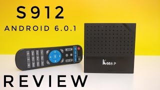 KM8 P Android TV Box REVIEW  Cheapest TV Box with the Amlogic S912 [upl. by Ahsitnauq532]