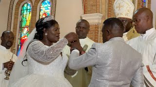 Fred Nyanzi Ssentamu Weds Marjorine Namukisa Archbishop Paul Ssemogerere Abagase [upl. by Airetnohs]