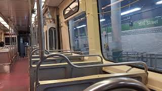 SEPTA trolley Kawasaki LRV Ride [upl. by Annekam]