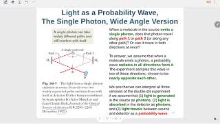 Physics II  Chap 38 Photons and Matter Waves  Part III  Fall 2020 [upl. by Hedelman119]