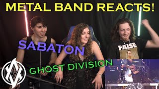 Sabaton  Ghost Division Live REACTION  Metal Band Reacts REUPLOADED [upl. by Ailegra]