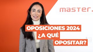 OPOSICIONES 2024 🤨 ¿Dudas qué oposición elegir ✅ Resolvemos todas tus dudas [upl. by Dnalhsa]