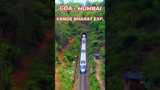 Mumbai to Goa New Vande Bharat Express [upl. by Yeliw938]