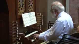 William Porter  JS Bach  Komm Heiliger Geist Herre Gott BWV 651  Live in Smarano [upl. by Ynnor]