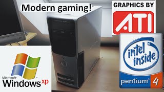 Trying to GAME on a PENTIUM 4 PC in 2023 [upl. by Ysirhc970]