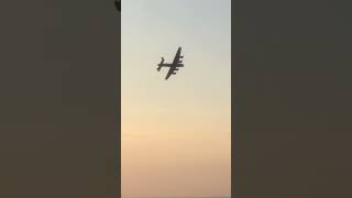 Lancaster Bomber at Ayr beach [upl. by Alric]