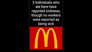 Norovirus Outbreak ⚠  iwaspoisoned iwaspoisoned shorts outbreak norovirus mcdonalds [upl. by Eliam]