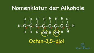 Nomenklatur der Alkohole [upl. by Dorine]