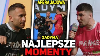 TAŃCULA VS KASJO  ZADYMA PRIME MMA 8  NAJLEPSZE MOMENTY [upl. by Olifoet]