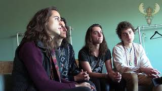 Greta van Fleet meet Bluesmoose radio  interview  Doornroosje Nijmegen NL 20 march 2018 [upl. by Engis924]