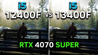 Core i5 12400F vs Core i5 13400F  RTX 4070 SUPER  Test In 12 Games  2024 [upl. by Lorrin387]