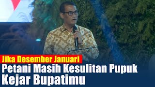 Mentan Perintahkan Gubernur Bupati Desember Januari SK Tentang Pupuk Harus Sudah Selesai [upl. by Retsam]