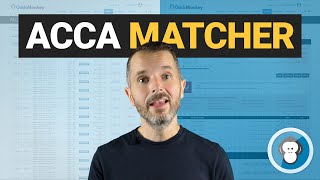 Acca Matcher matched betting software for accumulator betting  OddsMonkey Bites [upl. by Wiles229]