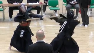 第61回全日本銃剣道優勝大会 防衛省第一部 決勝 副将戦 [upl. by Nagaem]