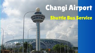 Singapore Vlog  Shuttle Bus from Changi Airport Terminal 4 to Jewel [upl. by Akema]