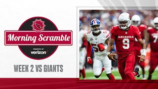 Giants vs Cardinals Game Recap  Morning Scramble [upl. by Tootsie]