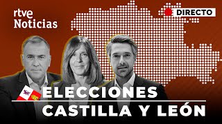 ELECCIONES EN CASTILLA Y LEÓN Sigue los resultados y reacciones  RTVE [upl. by Enninaej322]