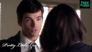 Pretty Little Liars  Season 4 Episode Clip Emily amp Ezra  Freeform [upl. by Aleira]