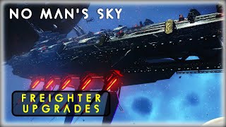 How to get FREIGHTER UPGRADES  No Mans Sky 2024 [upl. by Cristine756]