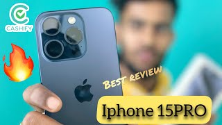 Unboxing Iphone 15pro from cashify  best review  Sonu tech hub [upl. by Ravid217]