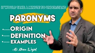 Paronyms with Origin  Definition  Examples  Learn With Gemini [upl. by Gaeta]