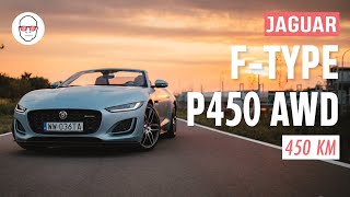 Jaguar FType 2023 P450 AWD RDynamic test PL Pertyn Ględzi [upl. by Negeam]