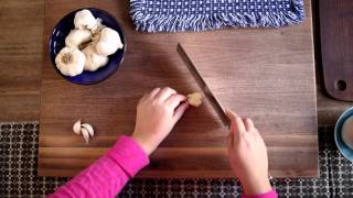 How to Peel a Garlic Clove [upl. by Kiley553]