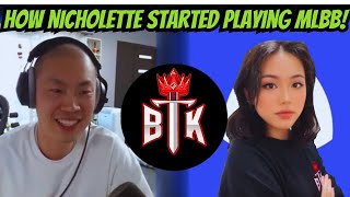 How BTK Nicholette Started Playing Mobile Legends Bang Bang [upl. by Feetal]