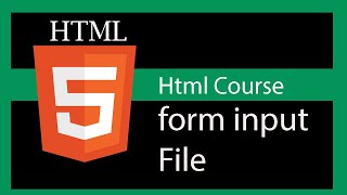 HTML 5 tutorial  form input type quotfilequot [upl. by Elrahc518]