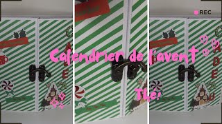 🎀PRESENTATION FINAL DU CALENDRIER DE LAVENT THE scrapbooking papeterie noel action 🎀 [upl. by Anev]