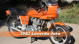 1982 Laverda Jota For Sale [upl. by Aztiraj241]