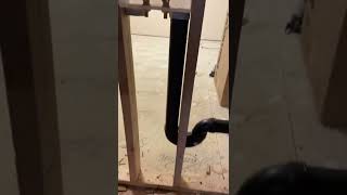 Washing machine drain pipe with studor vent [upl. by Kirt952]