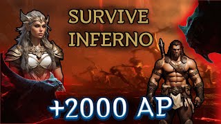 INFERNO GUIDE  HOW TO EXRACT FROM BELOW  BARB POV [upl. by Ardnosak]