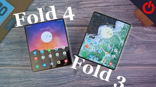 Samsung Galaxy Fold 4 vs Galaxy Fold 3  Should you buy the older model [upl. by Irtimd]