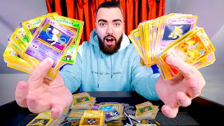 I Spent 5000 on Raw Pokemon Cards [upl. by Lesya]