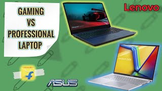 GAMING Vs PROFESSIONAL Laptop Comparison [upl. by Ojillek]