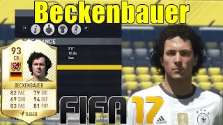 FIFA 17  Beckenbauer  Virtual Pro Look A Like Tutorial  with Stats [upl. by Onairot]