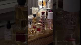 How to get baccarat rouge 540 to last ALL DAY perfume baccaratrouge540 smellgoodallday [upl. by Prevot]