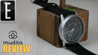 Mudita Moment VEGAN Strap Sapphire Glass Watch Review [upl. by Ioved896]