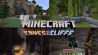 Minecraft Caves amp Cliffs 117  Update Reveal Minecon 2020 [upl. by Yann]