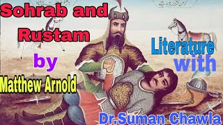 Sohrab and Rustam by Matthew Arnold Summary and Analysis in easy Hindi [upl. by Lap]