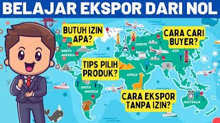 BELAJAR EKSPOR DARI NOL  CARA EXPORT BARANG KE LUAR NEGERI UNTUK PEMULA [upl. by Euqinom]