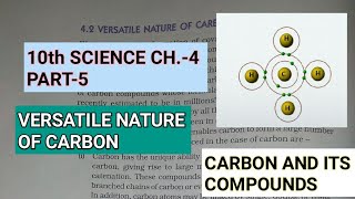 10th Science Ch4 Part5Versatile nature of carbontetravalency amp catenationStudy with Farru [upl. by Arima]