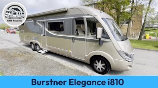 Burstner Elegance i810  Motorhome Auction [upl. by Kolnos]