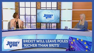 Brexit will leave Poles richer than Brits  Jeremy Vine [upl. by Chud921]